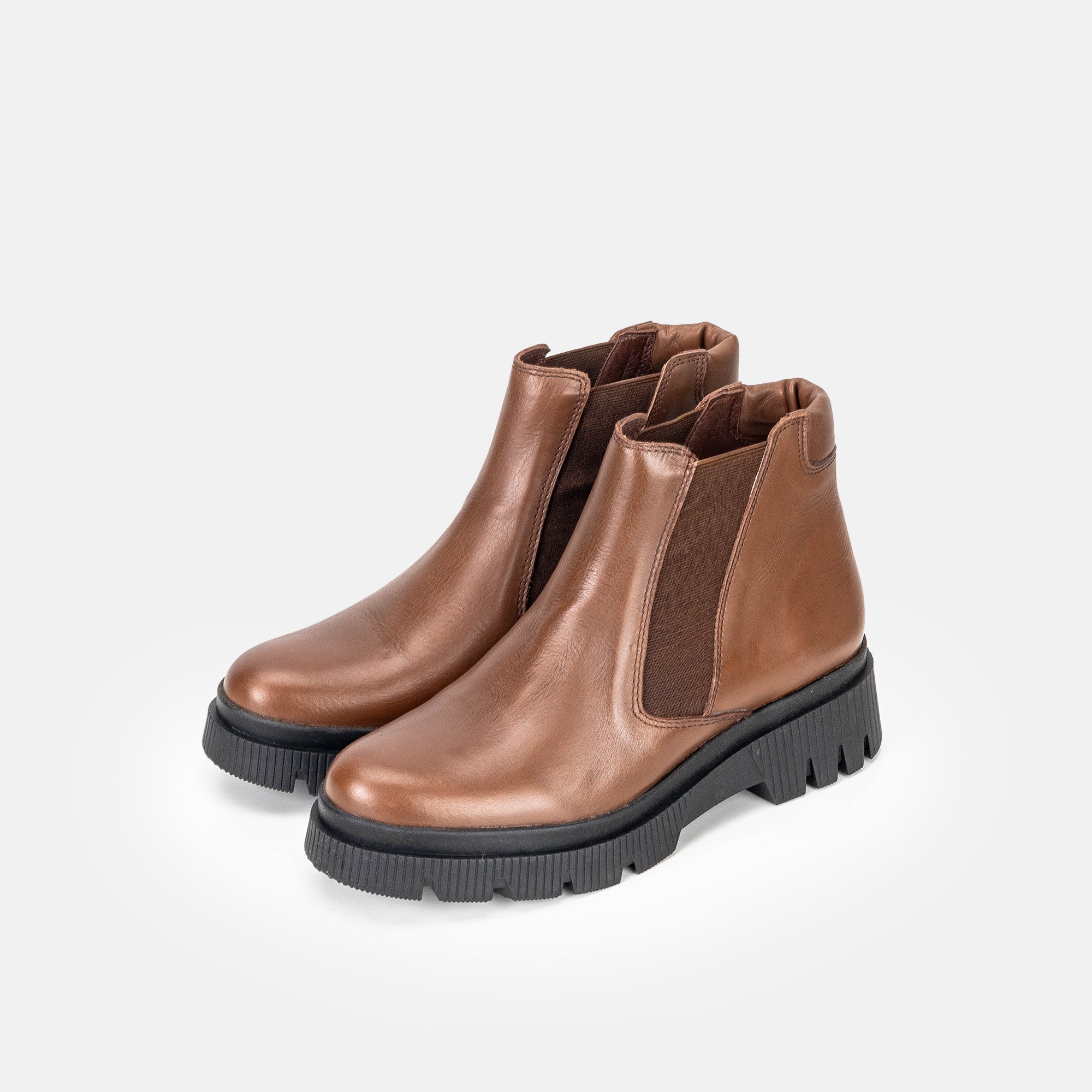 Volzak 1088 Bottine en cuir Marron