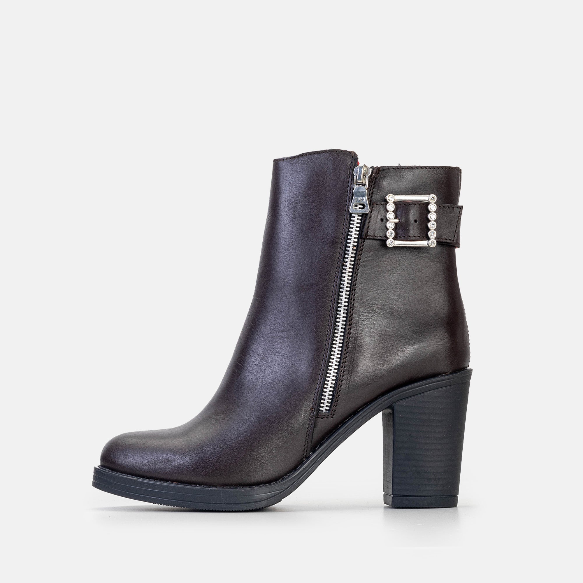 Volzak 9919 Dark Brown Leather Ankle Boot