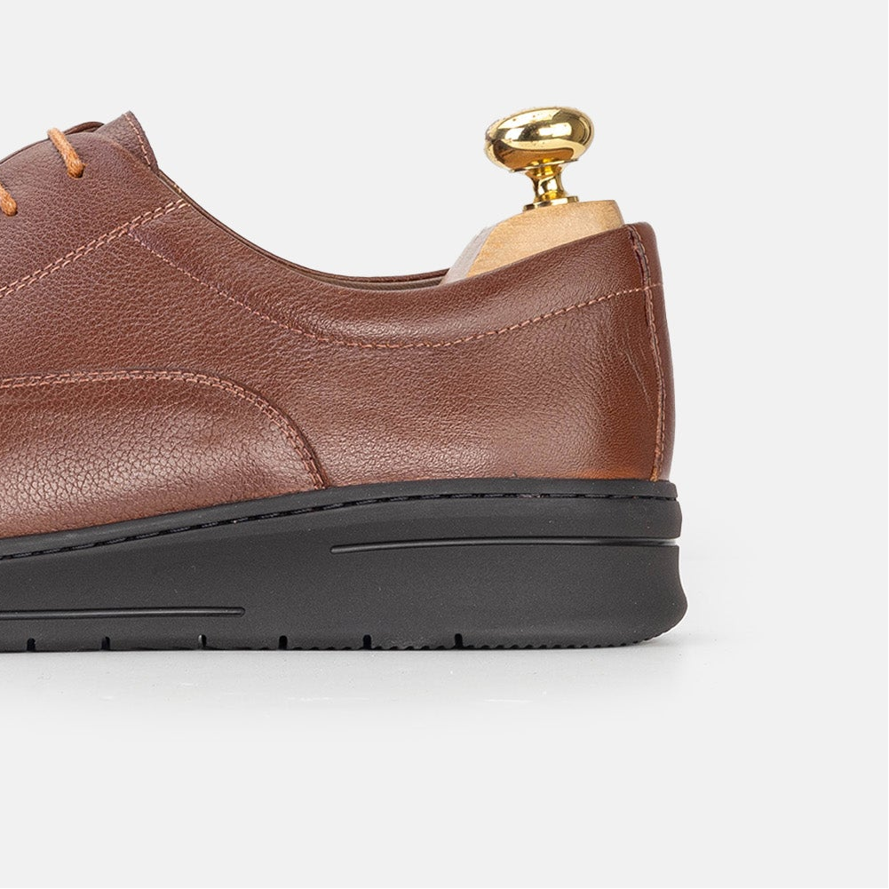 Volzak 6079 basket en cuir Camel