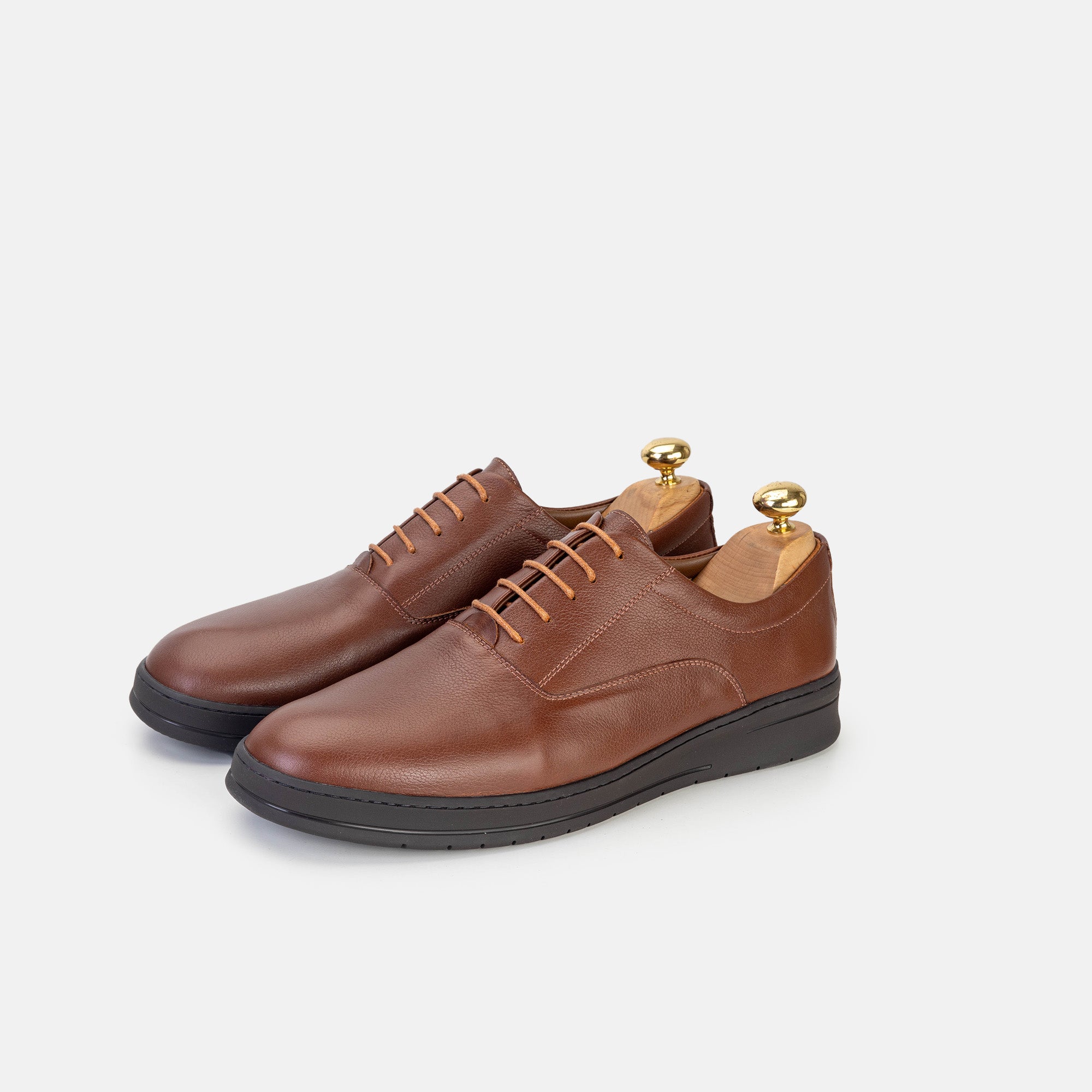 Volzak 6079 basket en cuir Camel