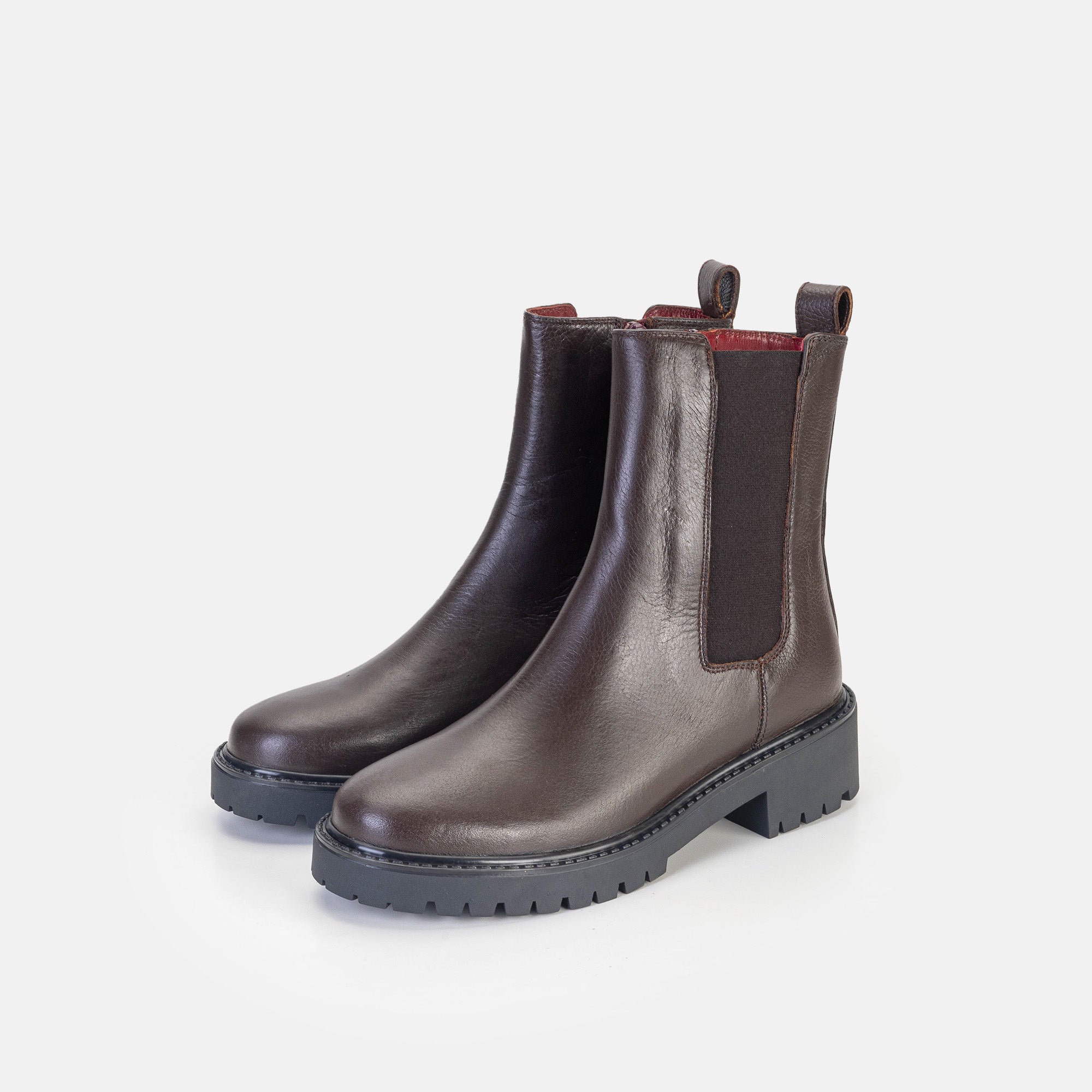 Volzak 7301 Brown Leather Ankle Boot