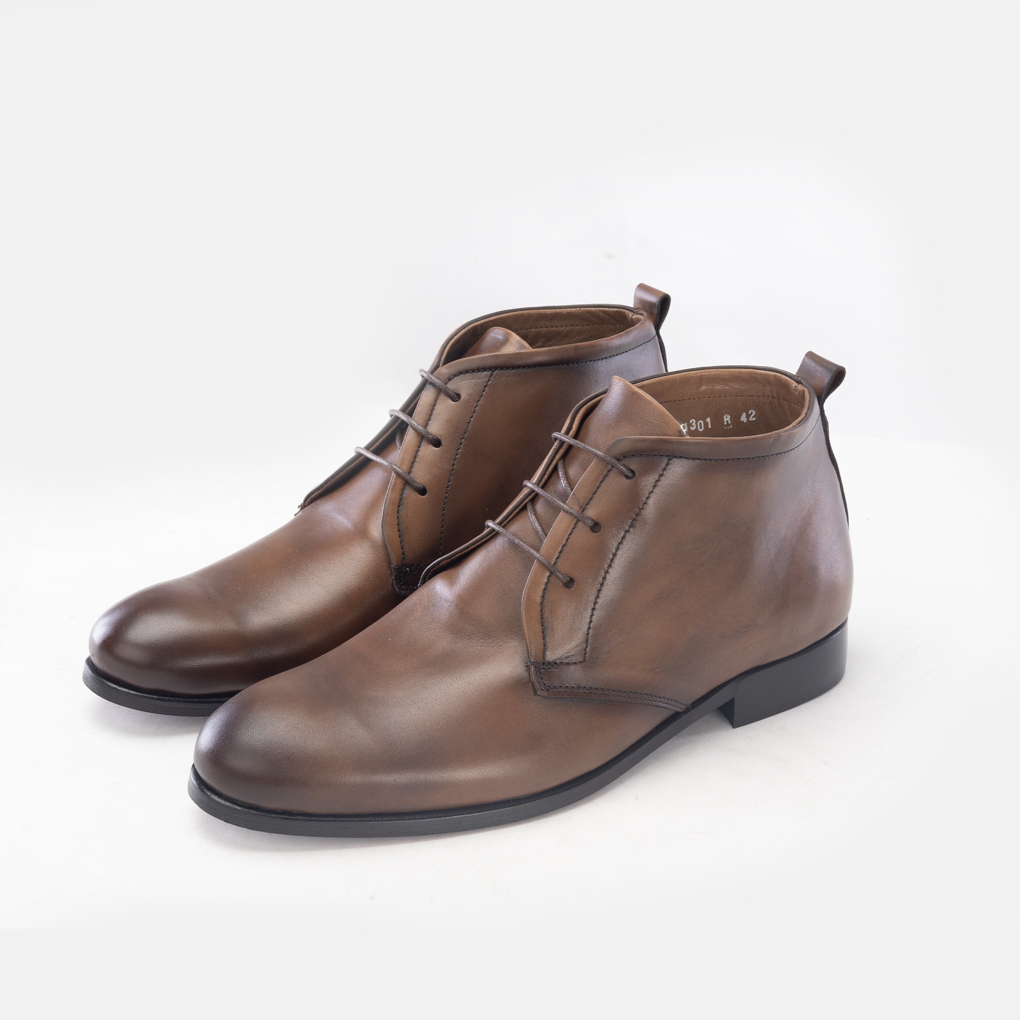 Volzak 1301s Bottine en cuir Marron vintage