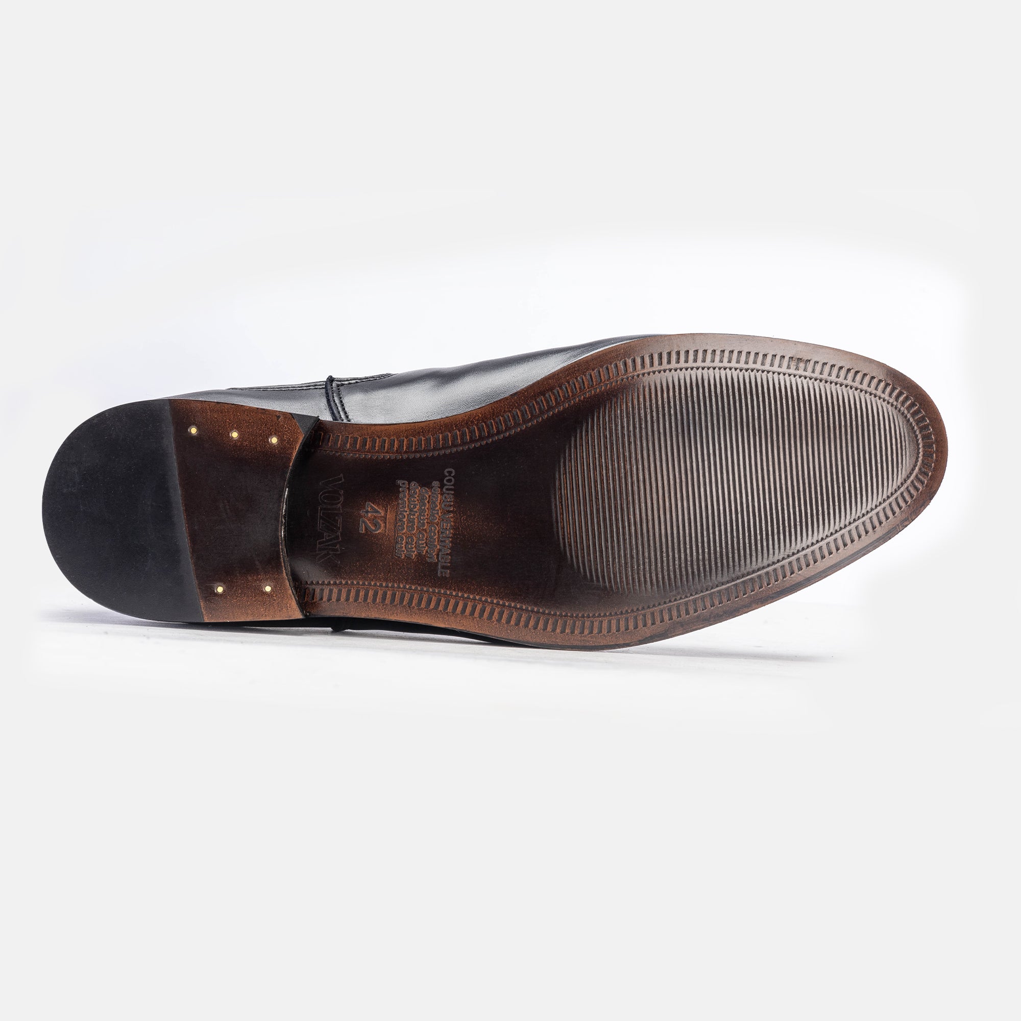 Volzak 1301s Bottine en cuir Marron vintage