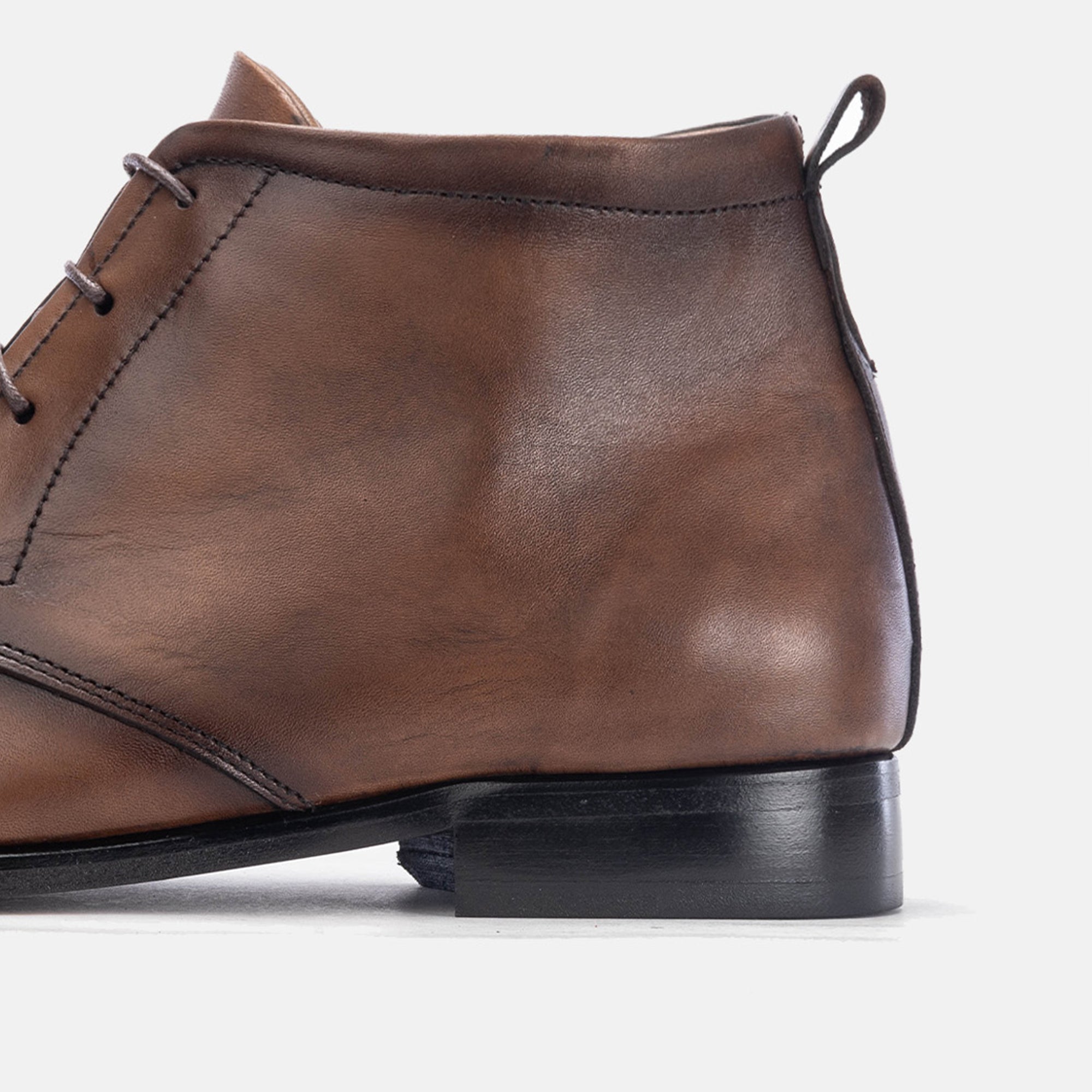 Volzak 1301s Bottine en cuir Marron vintage