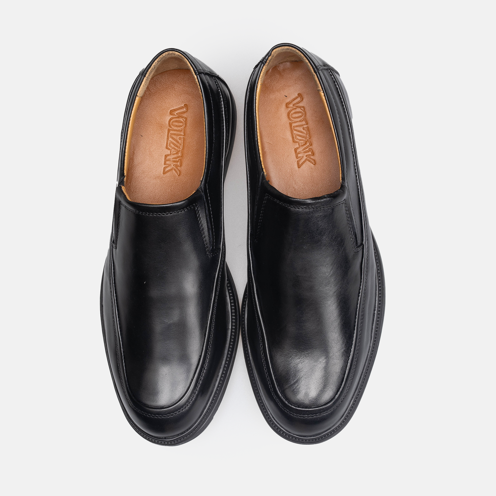 Volzak 4120 Chaussure en cuir Noir