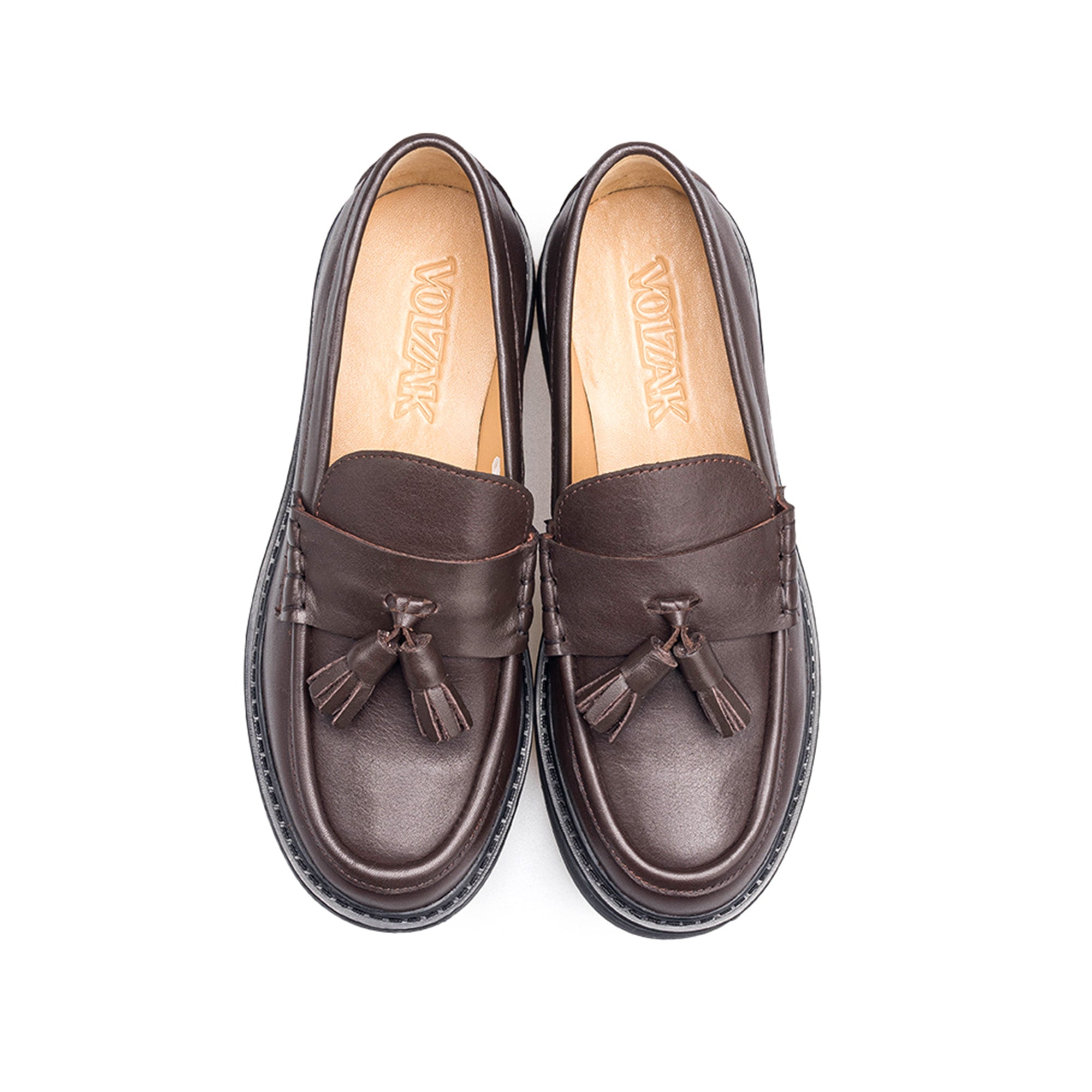 Volzak 6175 Chaussure en cuir Marron