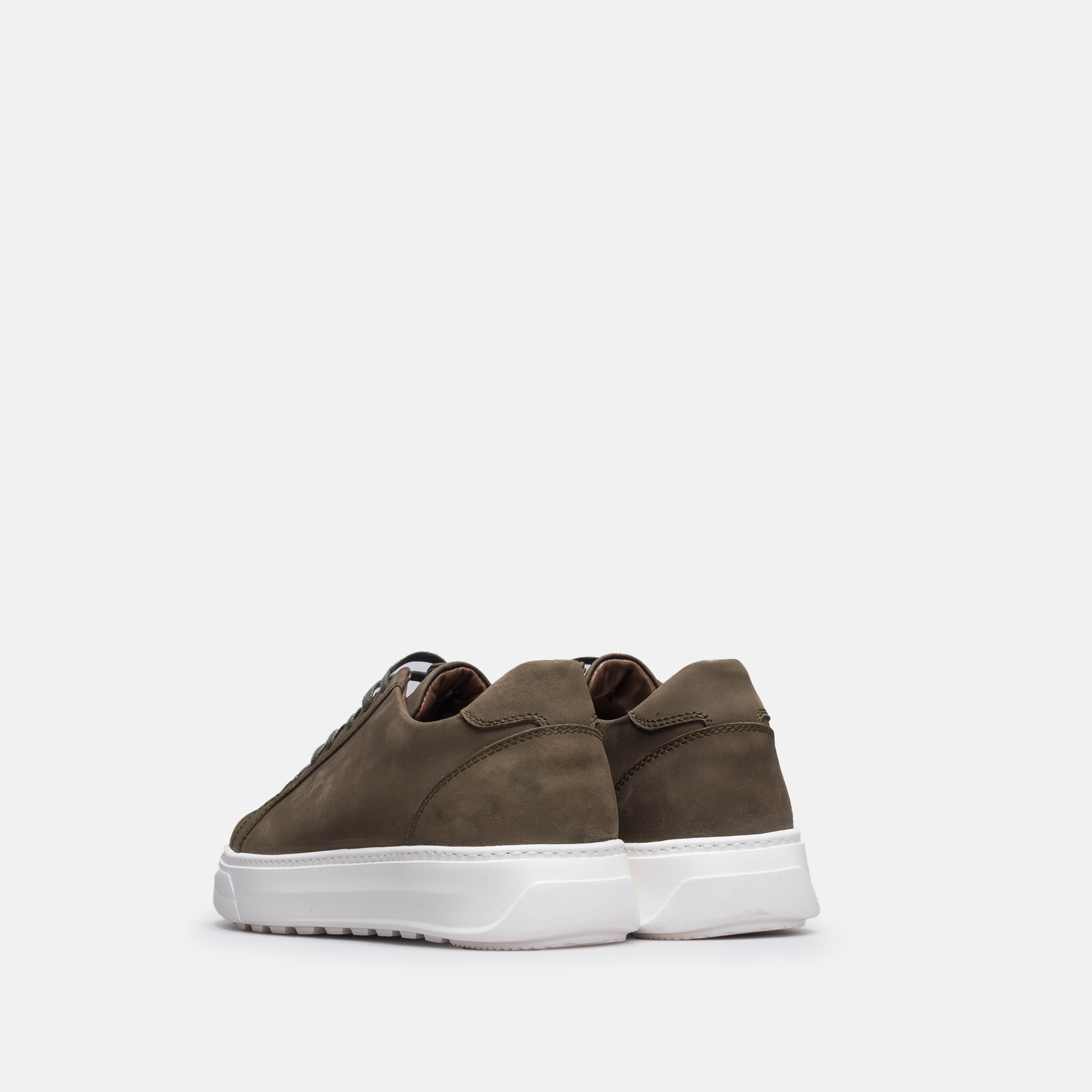 Volzak 6041 Basket en nubuck Vert
