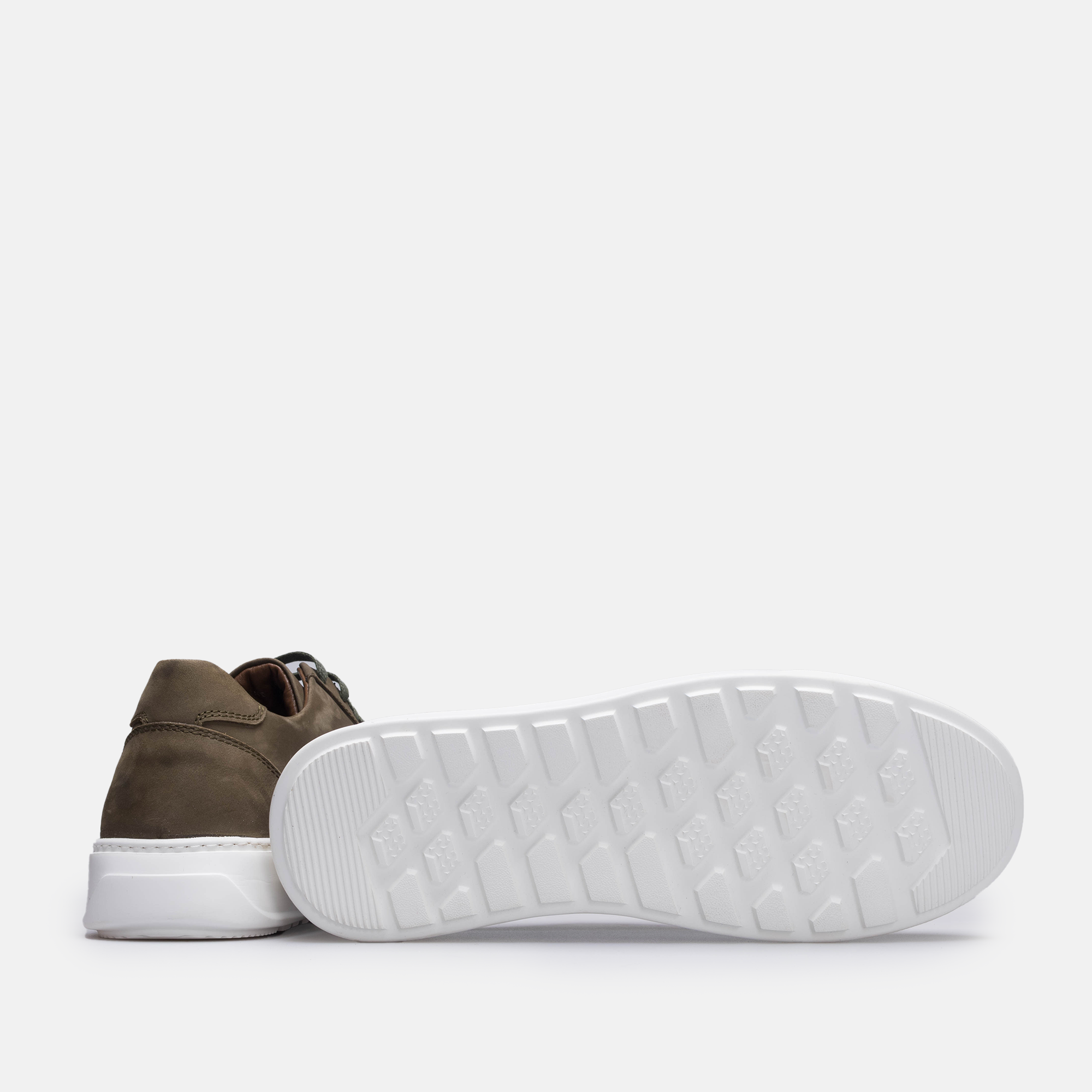 Volzak 6041 Basket en nubuck Vert
