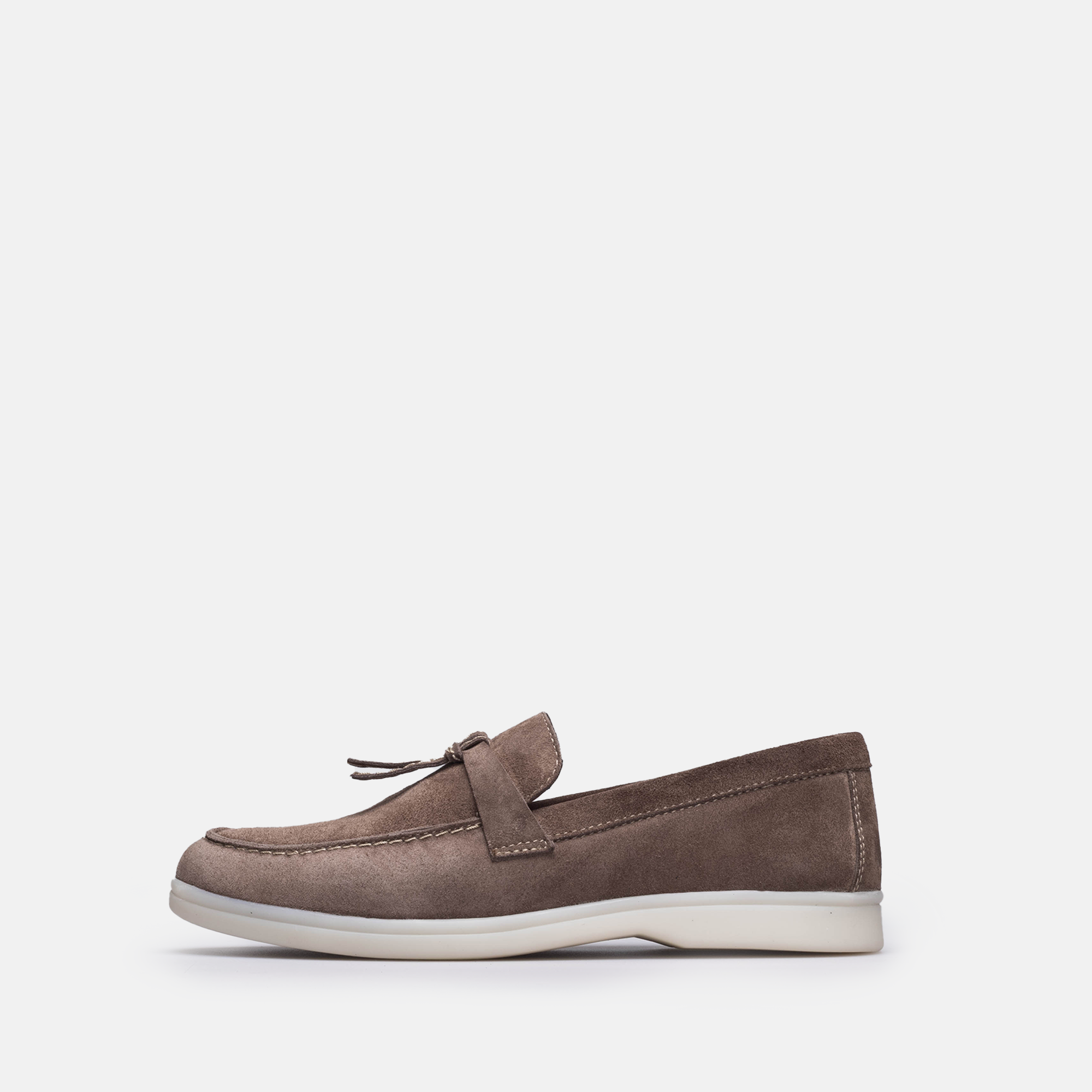 Volzak 1007 mocassin en daim Taupe