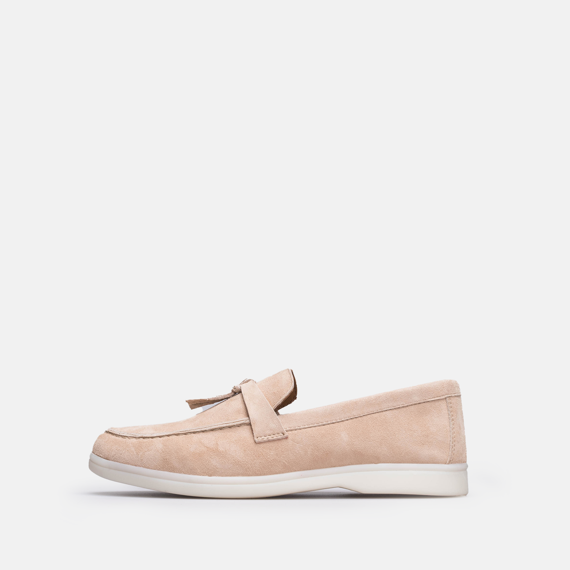 Volzak 1007 mocassin en daim Beige