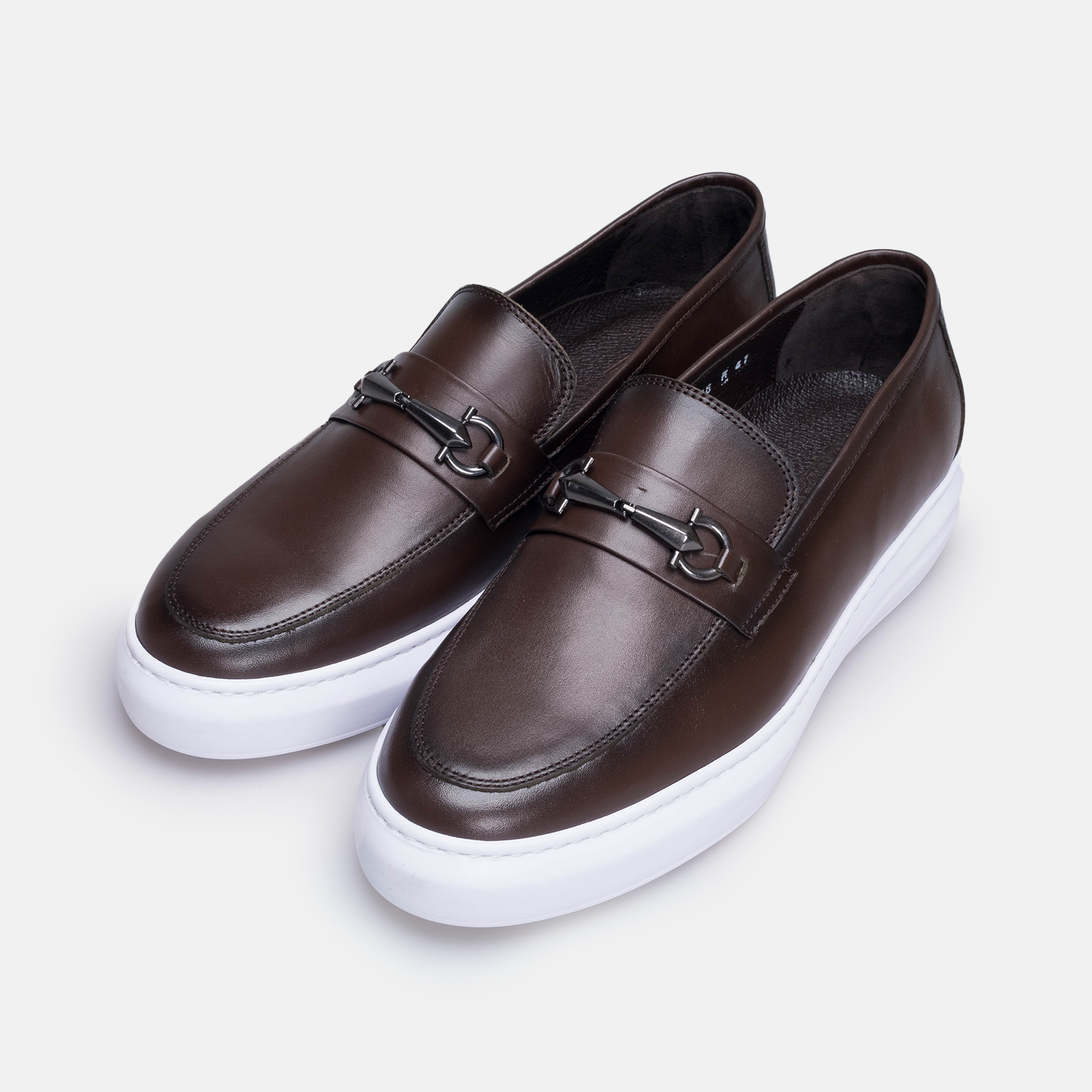 Volzak 5416 basket en cuir Marron