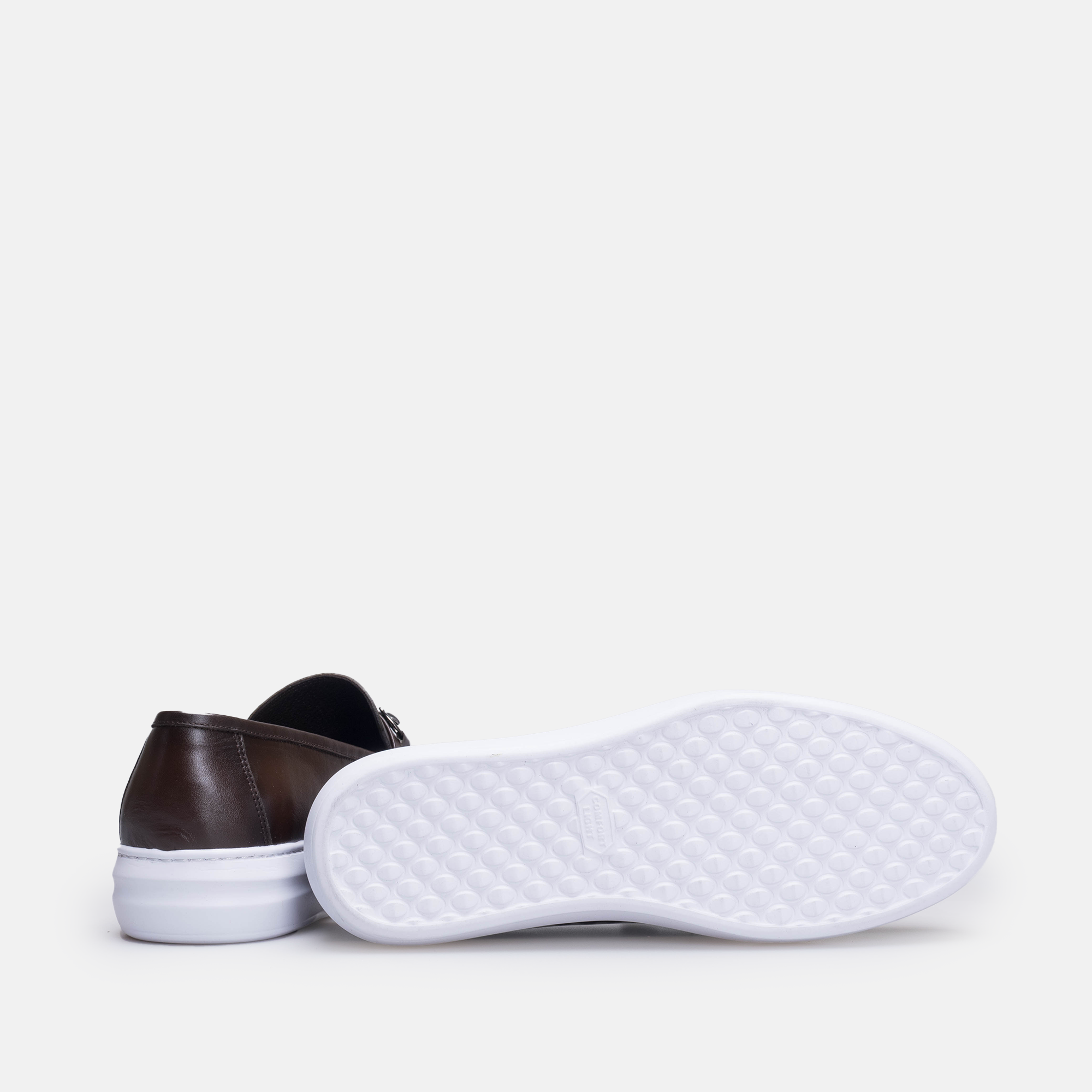 Volzak 5416 basket en cuir Marron