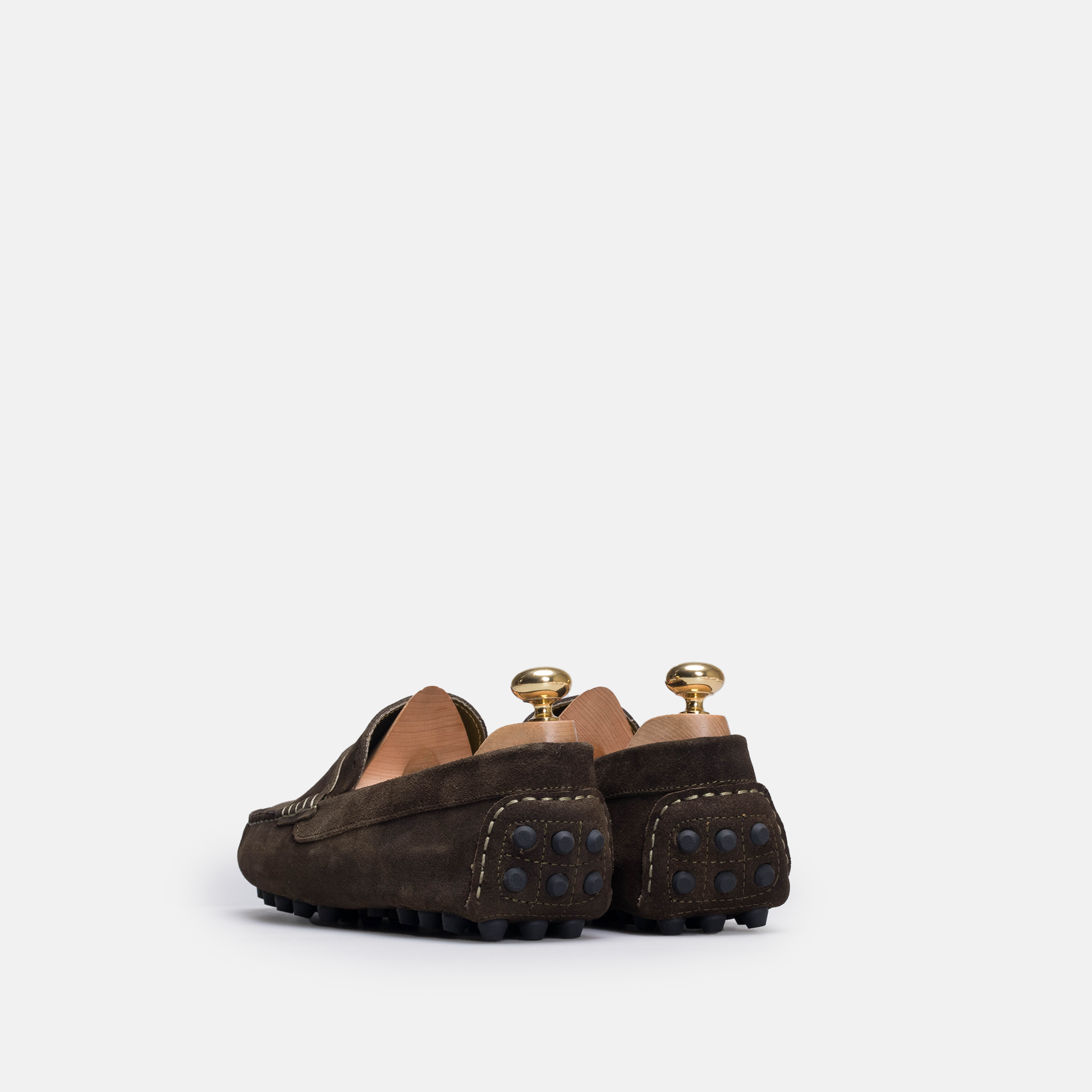 Volzak 2000 Mocassin en daim Vert