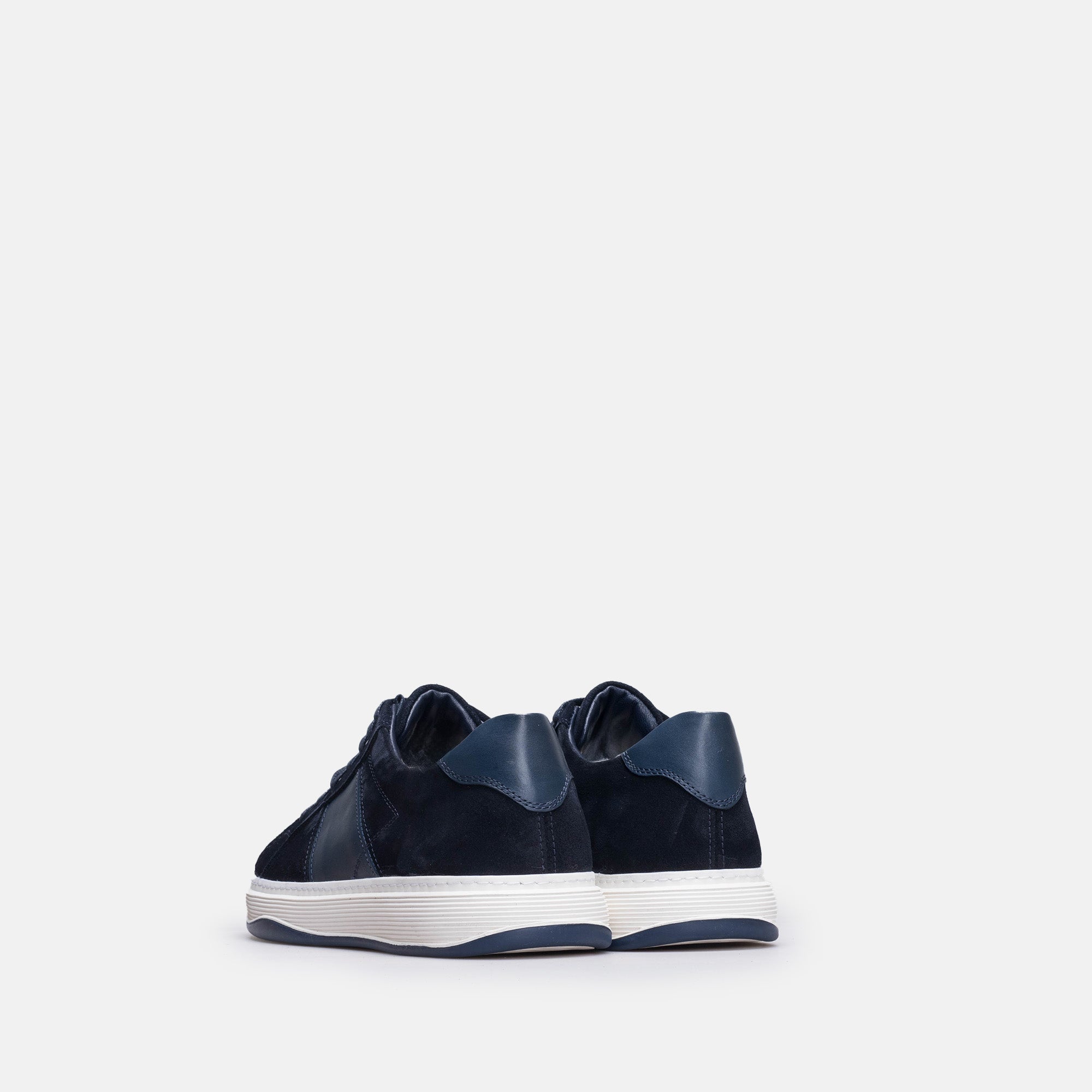 Volzak 7003 basket en daim Bleu