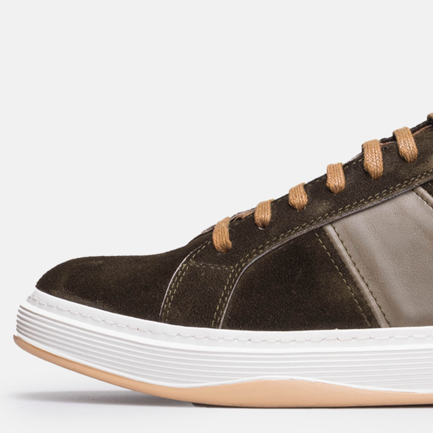 Volzak 7003 basket en daim Vert