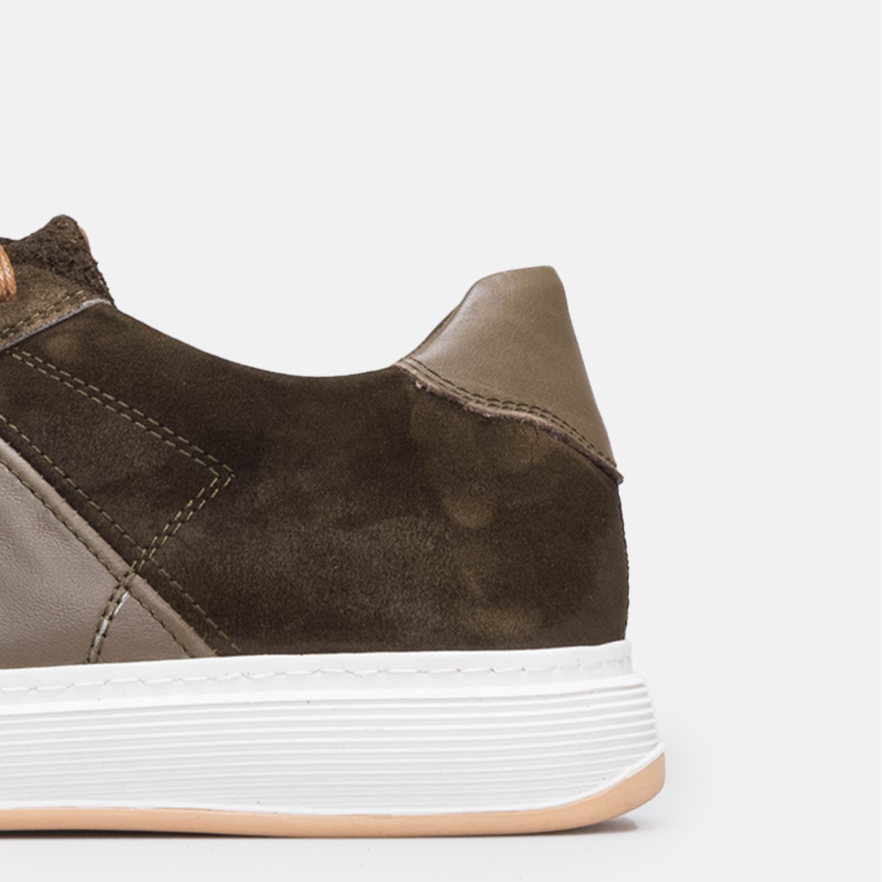 Volzak 7003 basket en daim Vert