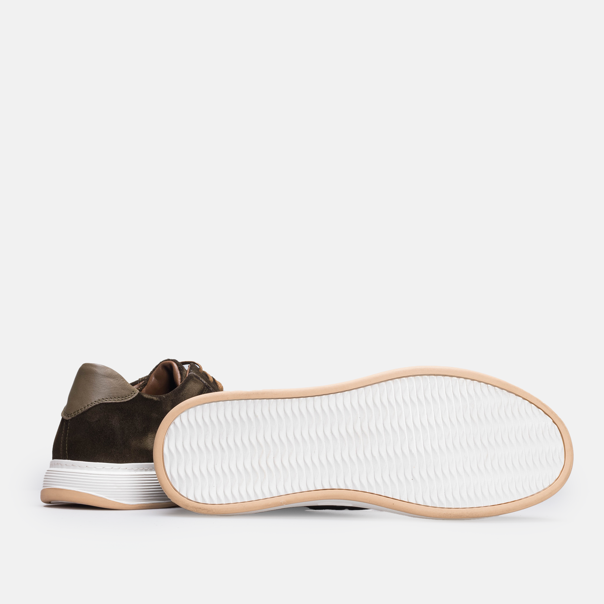 Volzak 7003 basket en daim Vert