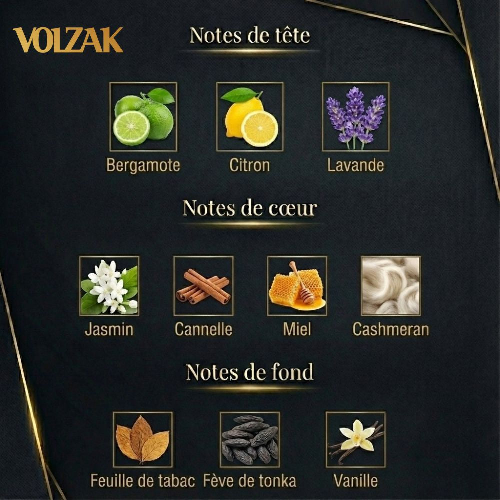 VOLZAK PARFUM MIEL DORÉ 100ML
