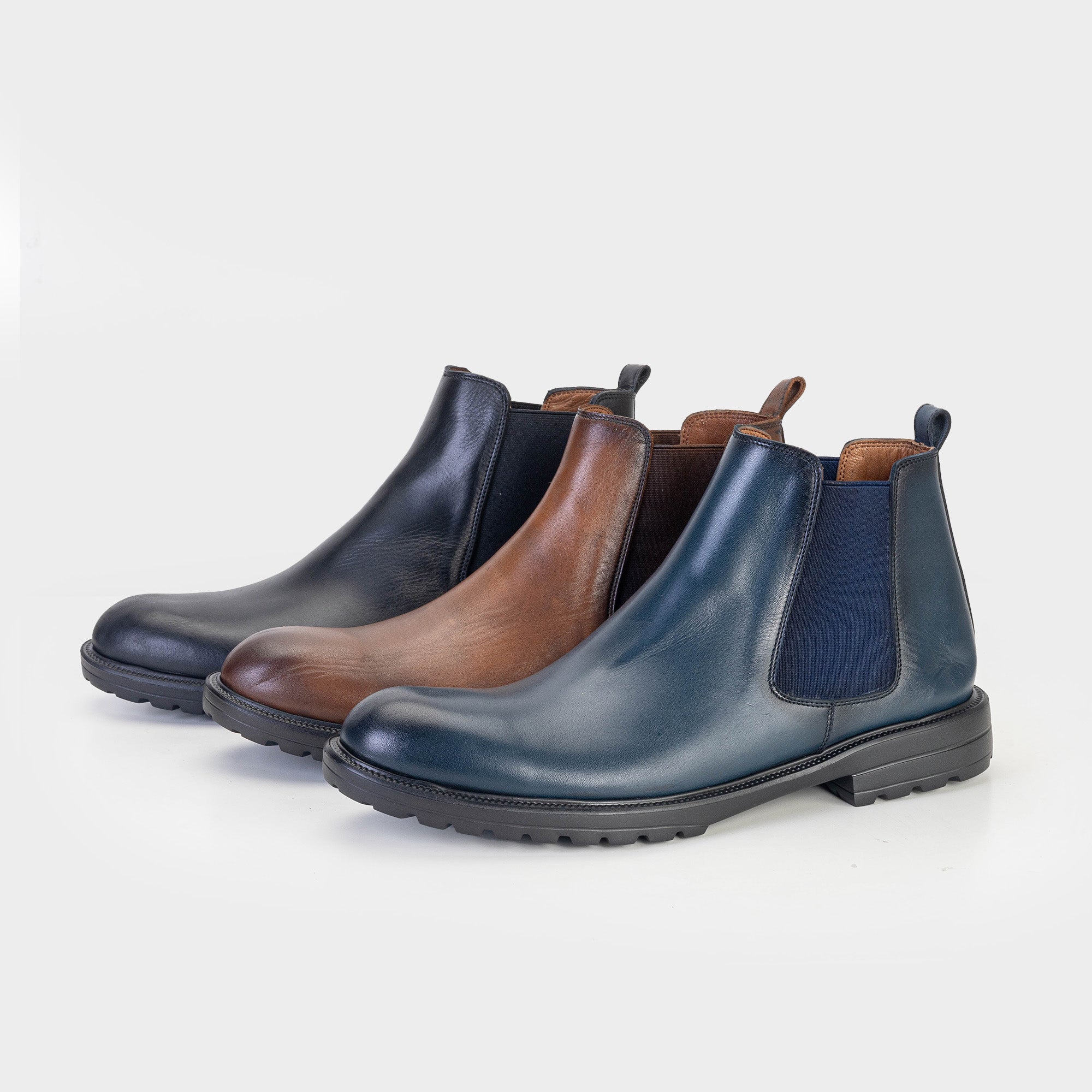 Volzak 5302 Bottine en cuir Noir