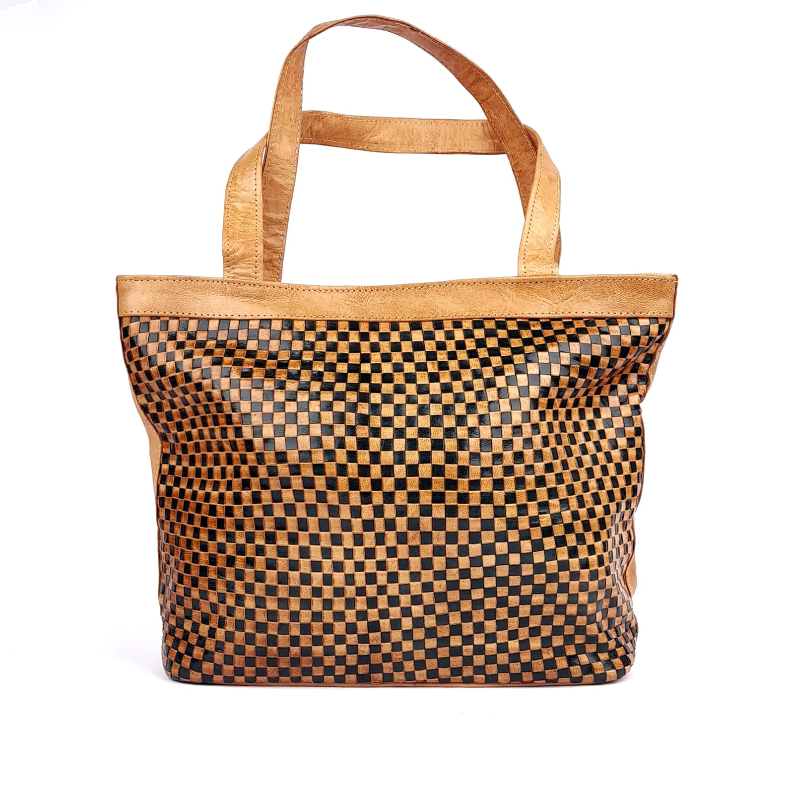 D34 Sac à Main En Cuir traditionnel Sable
