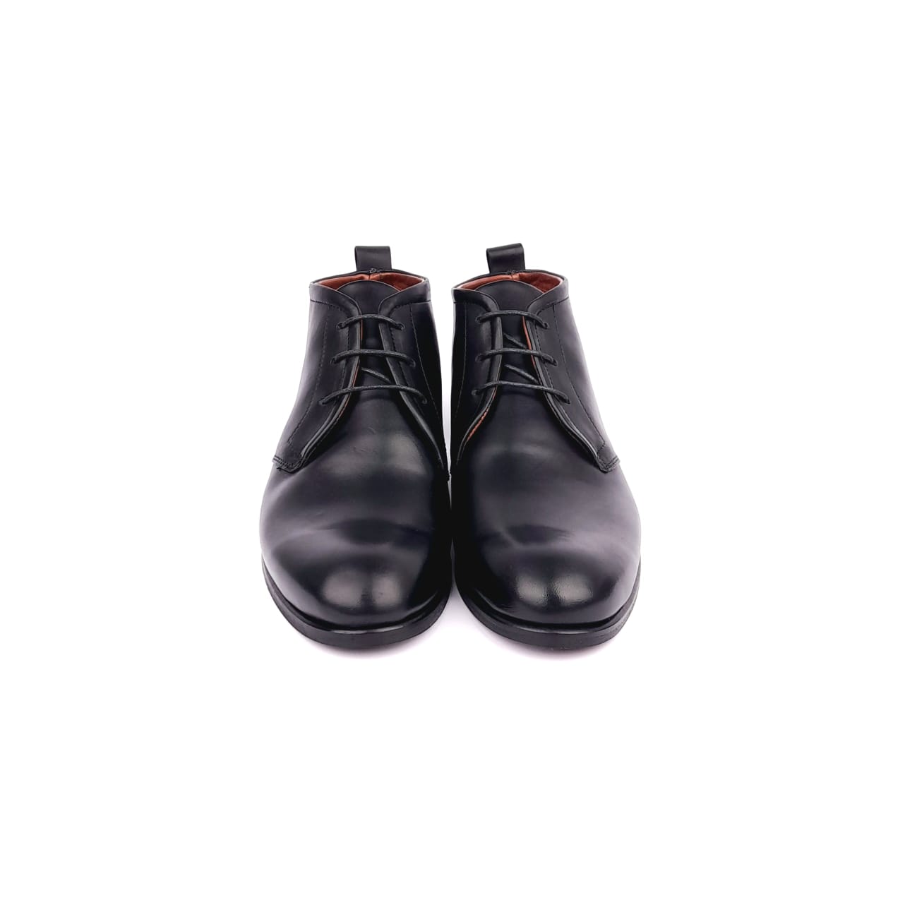 Volzak 5104 Black Leather Ankle Boot