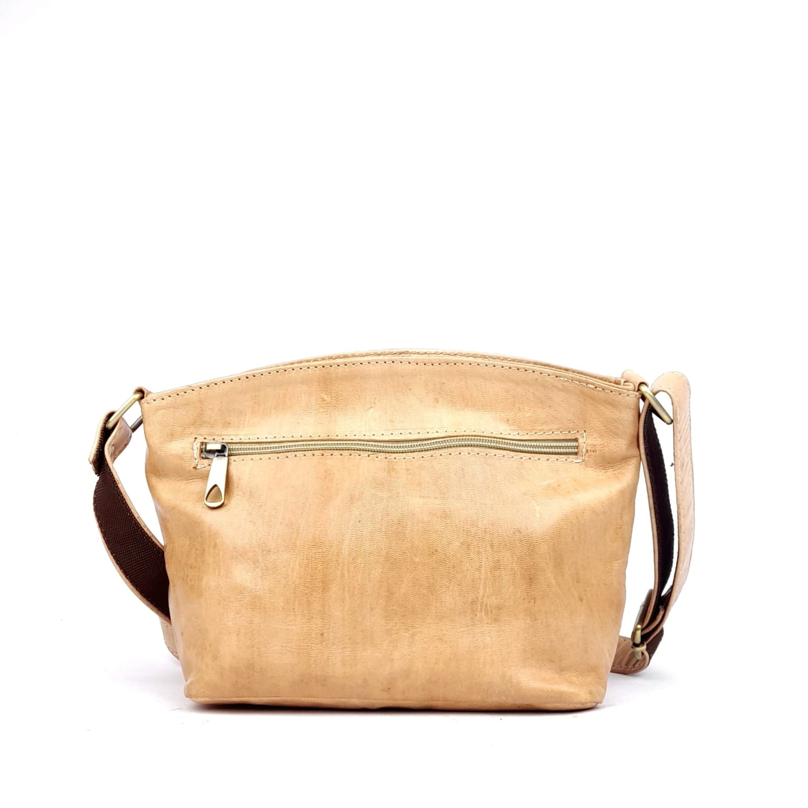 A63 Sac Femme En Cuir Marocain Sable